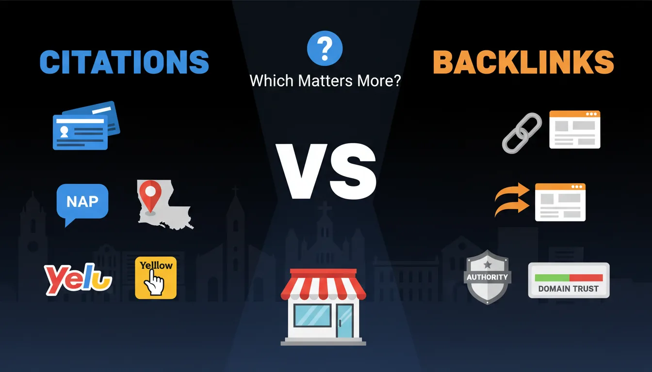 Citations vs Backlinks