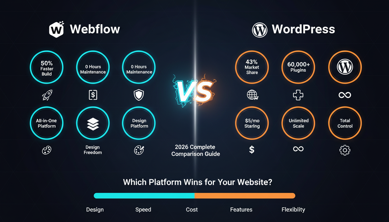 Webflow vs WordPress