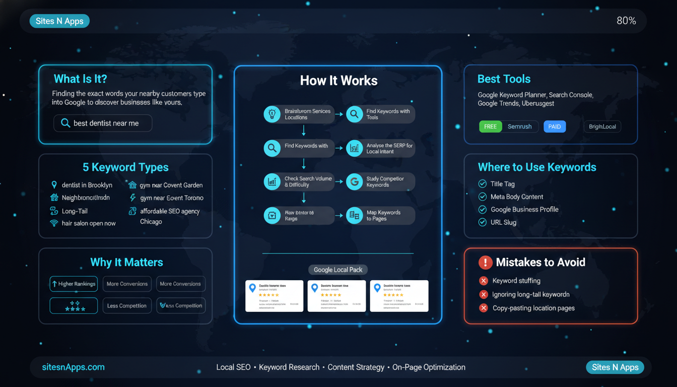 Local keyword research