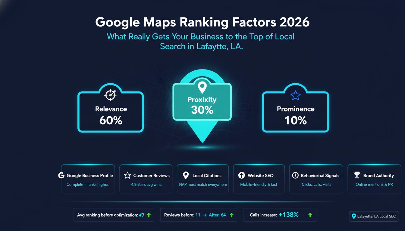 Google Maps ranking factors