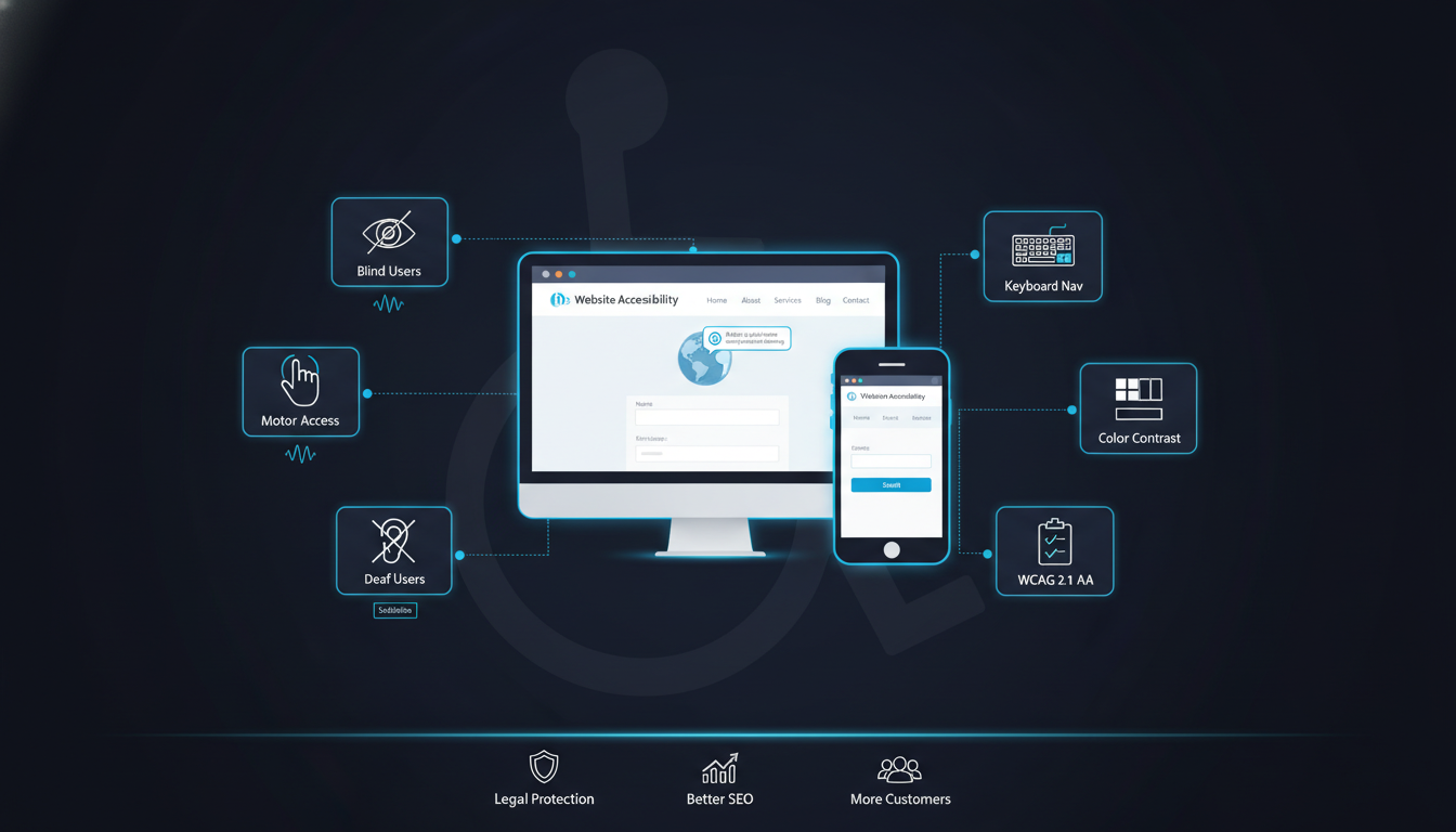 ADA Compliant Website Design for Louisiana Businesses | SiteSnapps
