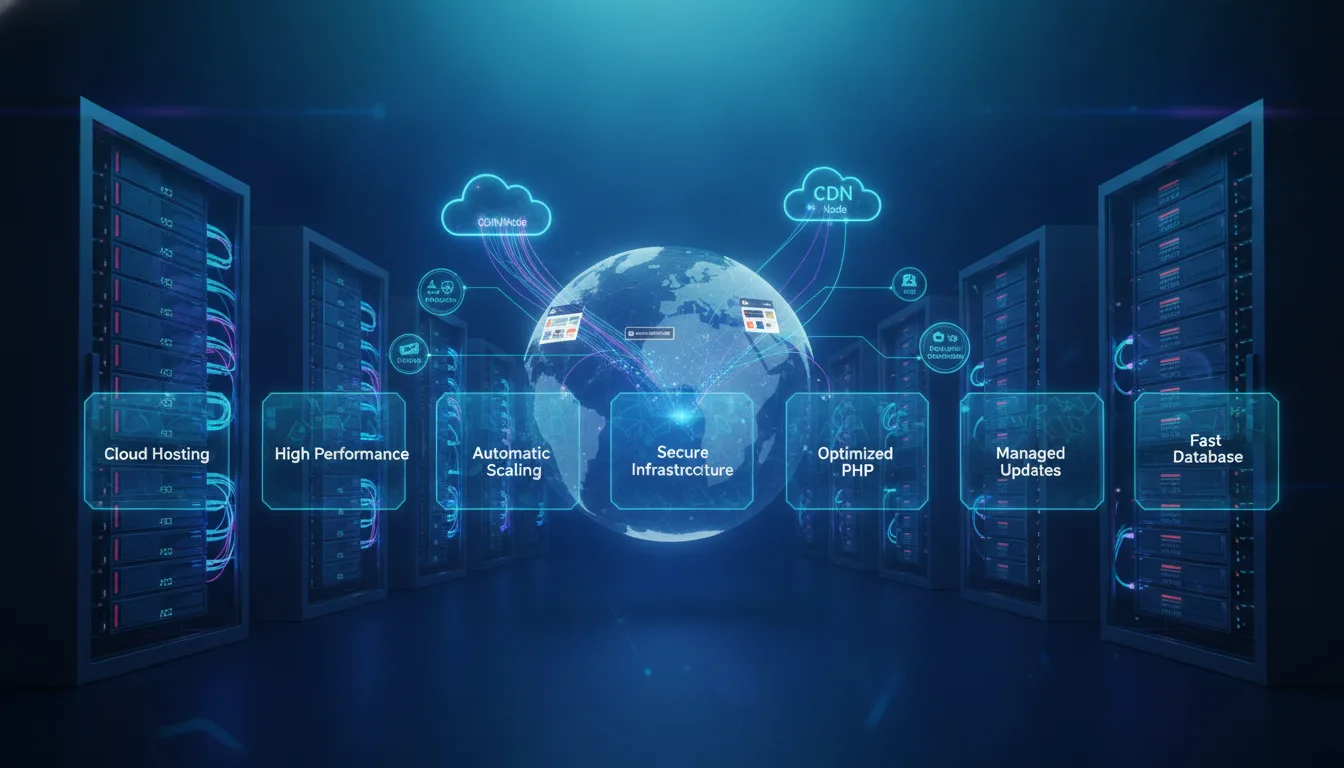 Optimized WordPress hosting
