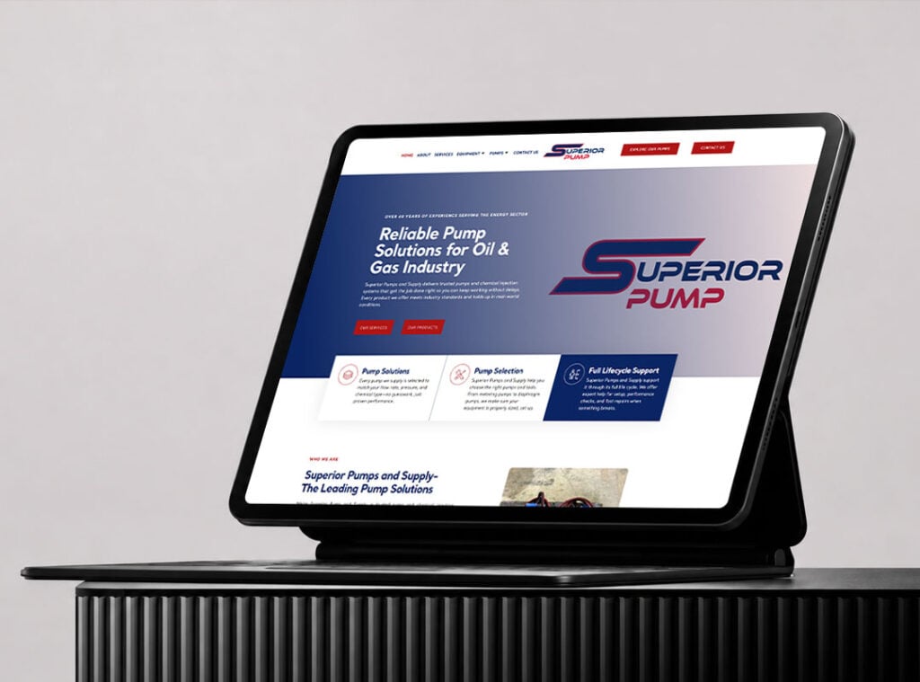 E-commerce website design example