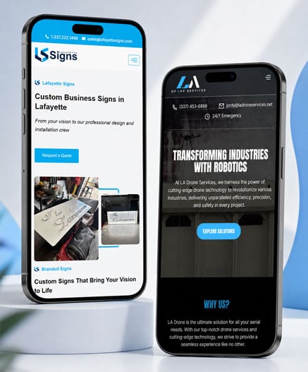 Website design portfolio example