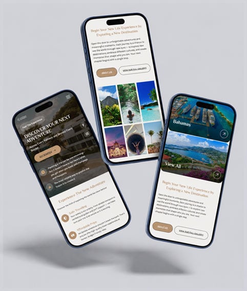 Website design portfolio example