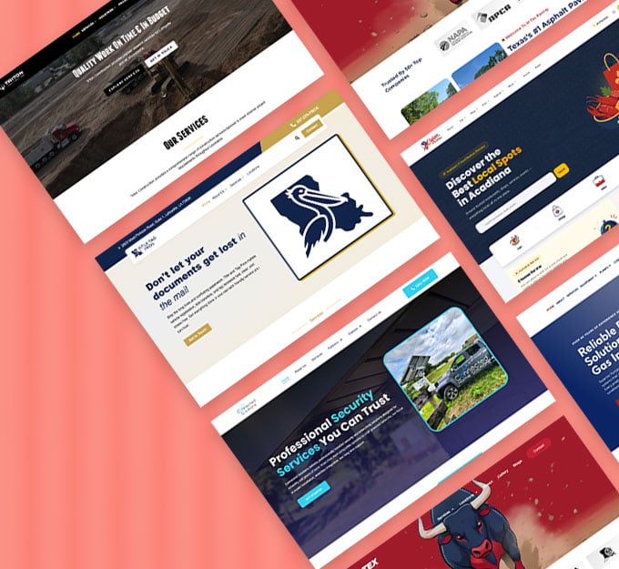 Website design portfolio example