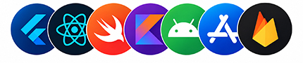 Mobile app icons